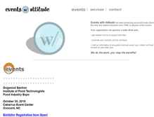 Tablet Screenshot of eventswithattitude.com